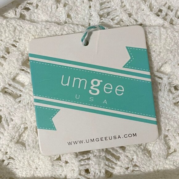 Umgee Solitaire Crochet Top Womens XS White Cruisewear Summer Coastal Grandma - Picture 4 of 6